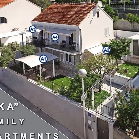 아파트 Nika Family - Comfort With Balcony And Sea View A4 *